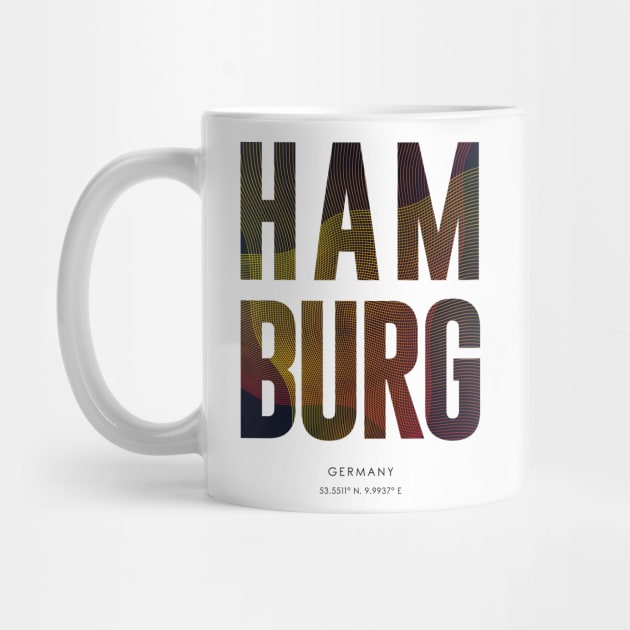 Hamburg City typography by StudioGrafiikka